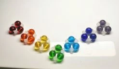 Tools4transformation Andara Crystal Ring Chakra Set