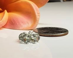 Tools4transformation Gem Healing Rings Aquamarine Green Gem Healing Ring