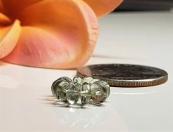 Tools4transformation Aquamarine Green Gem Healing Ring Gem Healing Rings