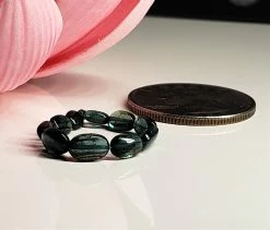 Tools4transformation Tourmaline - Blue Gem Healing Ring