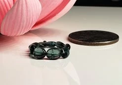 Tools4transformation Tourmaline - Blue Gem Healing Ring