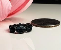 Tools4transformation Tourmaline - Blue Gem Healing Ring Gem Healing Rings