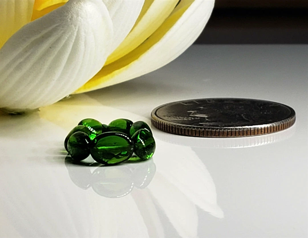 Tools4transformation Diopside - Chrome Green Gem Healing Ring