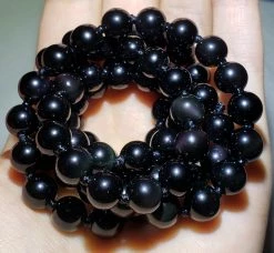 Tools4transformation Rainbow Obsidian EO+ 8+mm 25.5inch Obsidian - Rainbow