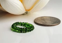 Tools4transformation Gem Healing Rings Diopside - Chrome Green Gem Healing Ring