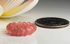 Tools4transformation Rhodochrosite Gem Healing Ring