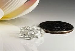 Tools4transformation Gem Healing Rings Topaz - Clear / White Gem Healing Ring