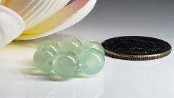 Tools4transformation Prehnite - Green Gem Healing Ring Gem Healing Rings
