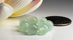 Tools4transformation Prehnite - Green Gem Healing Ring Gem Healing Rings
