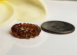 Tools4transformation Kyanite - Orange Gem Healing Ring Gem Healing Rings