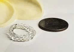 Tools4transformation Petalite - Clear/Colorless Gem Healing Ring