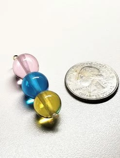 Tools4transformation Healing Flames Three-Fold Flame Andara Crystal Pendant (3 X 12mm)