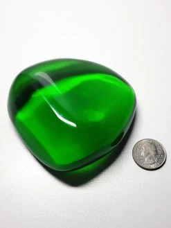 Tools4transformation Green - Deep Andara Crystal Hand Piece 408g SPECIAL BUY