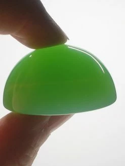 Tools4transformation Opalescent - Green Andara Crystal Cabochon 40mm Andara Crystal Healing & Meditation Tools