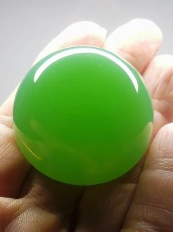 Tools4transformation Opalescent - Green Andara Crystal Cabochon 40mm Andara Crystal Healing & Meditation Tools