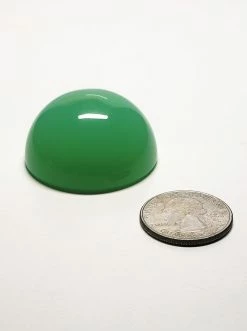 Tools4transformation Opalescent - Green Andara Crystal Cabochon 40mm Andara Crystal Healing & Meditation Tools