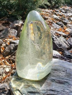 Tools4transformation SPECIAL BUY Gold - Light (Celestial Gold) Seafoam Polished Andara Crystal 5.94kg