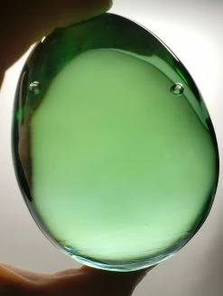 Tools4transformaltion Eggs Green - Light (shaman) Andara Crystal Jumbo Egg 582g