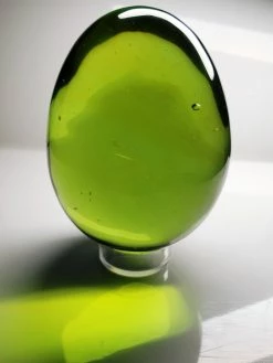 Tools4transformaltion Eggs Green - Light Andara Crystal Jumbo Egg 636g