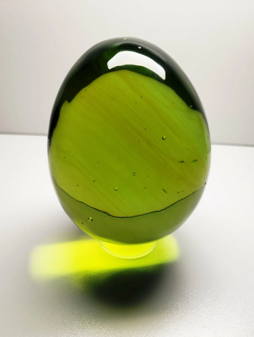 Tools4transformaltion Green - Light (shaman) Andara Crystal Jumbo Egg 636g