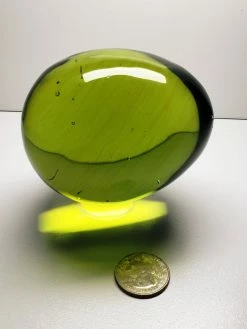 Tools4transformaltion Green - Light (shaman) Andara Crystal Jumbo Egg 636g