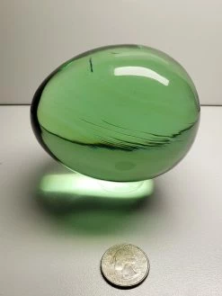 Tools4transformaltion Green - Light (shaman) Andara Crystal Jumbo Egg 644g Eggs