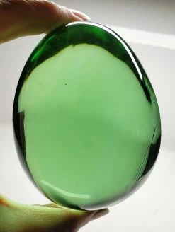 Tools4transformaltion Green - Light (shaman) Andara Crystal Jumbo Egg 644g Eggs