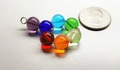 Tools4transformation Chakra Colors / Color Rays 7 Chakra Rays Andara Crystal Pendant (7 X 10mm)