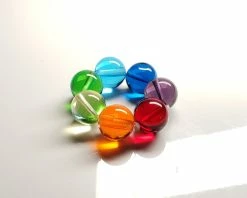 Tools4transformation 7 Chakra Rays Andara Crystal Therapy/Meditation Ring 12mm