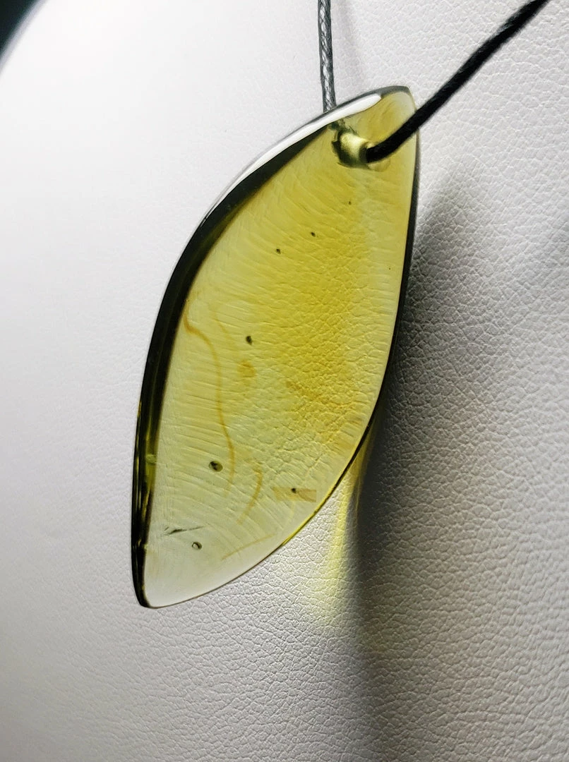 Tools4transformation Bi-color Aqua W/ Brown Andara Crystal Simple Wear Pendant A Pendants