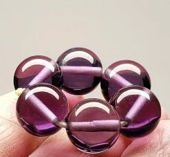 Tools4transformation Chakra Sets Purple Andara Crystal Healing /Meditation Ring