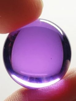 Tools4transformation Violet Andara Crystal Mini Sphere 16mm Andara Crystal Healing & Meditation Tools