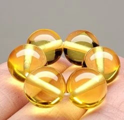 Tools4transformation Yellow - Golden Andara Crystal Healing /Meditation Ring Chakra Sets