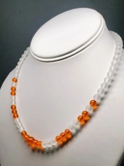 Tools4transformation Orange Ray / Sacral Chakra Andara Crystal Necklace
