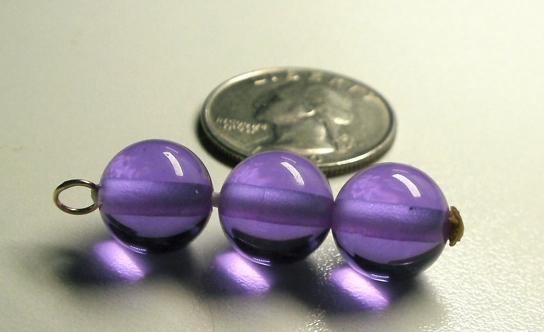 Tools4transformation Violet Flame Andara Crystal Pendant Healing Flames