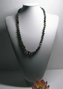 Tools4transformation Agate - Earth Tone Earth Tone Agate EO 8+mm 24inch