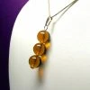 Tools4transformation Pendants Amber Andara Crystal Pendant (3 X 12mm)