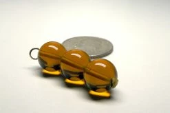 Tools4transformation Pendants Amber Andara Crystal Pendant (3 X 12mm)