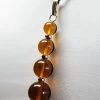 Tools4transformation Amber Andara Crystal With Gold Pendant (1 X 8-14mm) Pendants