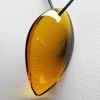 Tools4transformation Pendants Amber Andara Crystal Simple Wear Pendant A