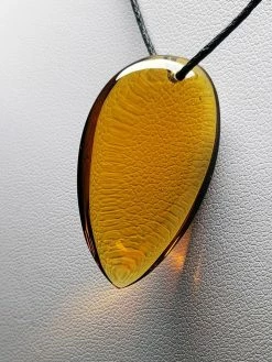 Tools4transformation Pendants Amber Andara Crystal Simple Wear Pendant C