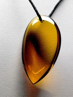 Tools4transformation Pendants Amber Andara Crystal Simple Wear Pendant D