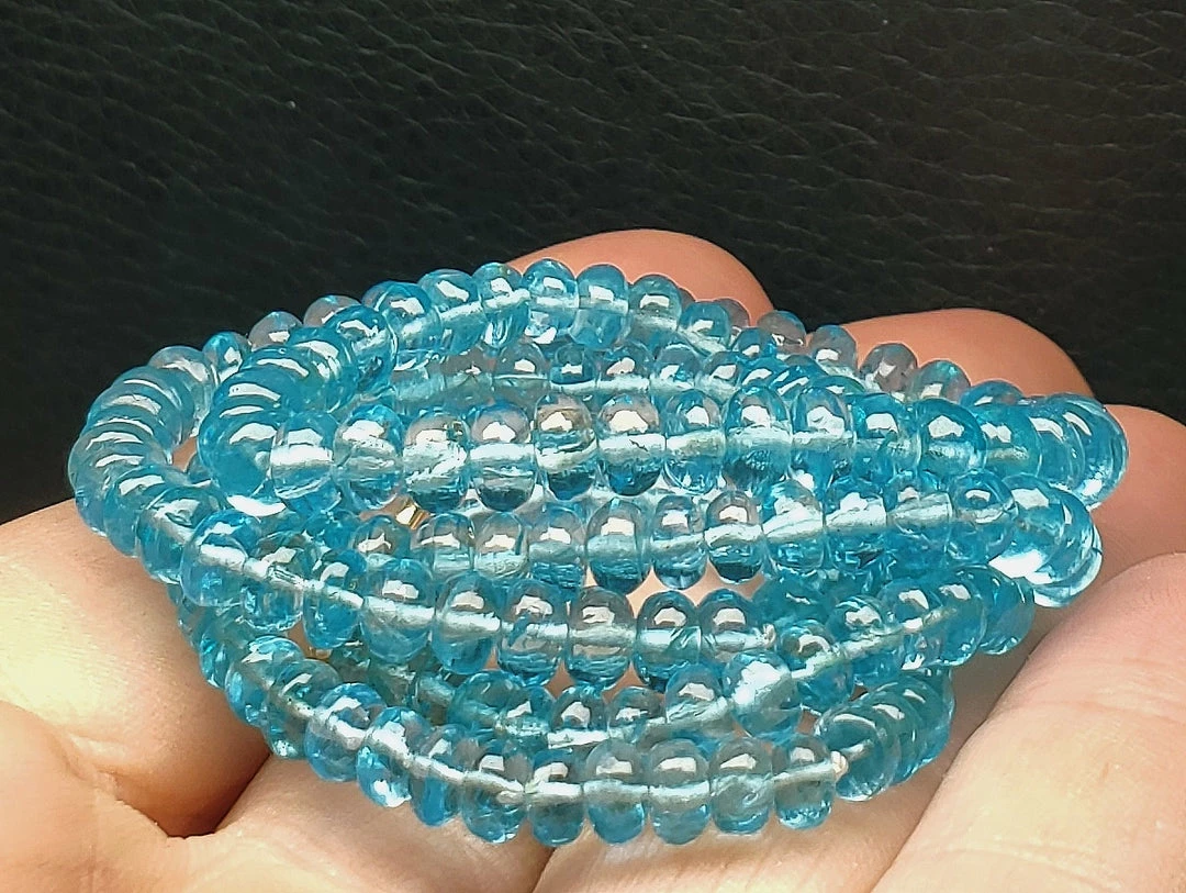 Tools4transformation Apatite - Blue Apatite - Light Blue EO 3-5.5mm 20inch