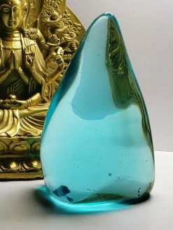 Tools4transformation Aqua Blue (Azure Elysium) Andara Crystal 1.065kg