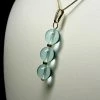 Tools4transformation Aqua - Blue Andara Crystal With Gold Pendant (3 X 10mm) Pendants