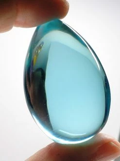 Tools4transformaltion Aqua Blue Andara Crystal Pointed Egg 74g Eggs