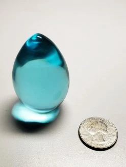 Tools4transformaltion Aqua Blue Andara Crystal Pointed Egg 74g Eggs