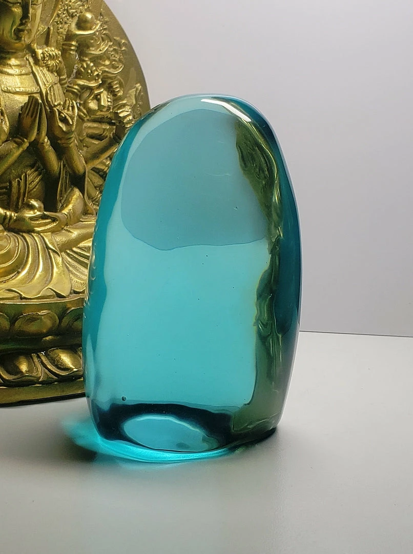 Tools4transformation SPECIAL BUY Aqua Blue (Azure Elysium) Andara Crystal 786g