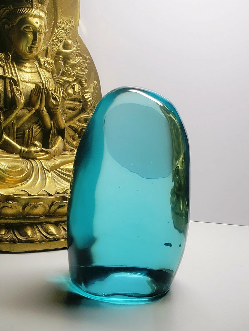 Tools4transformation SPECIAL BUY Aqua Blue (Azure Elysium) Andara Crystal 786g