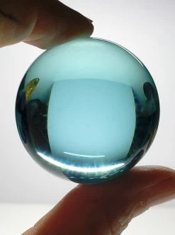 Tools4transformation Aqua Blue Andara Crystal Sphere 1.5inch SPECIAL BUY